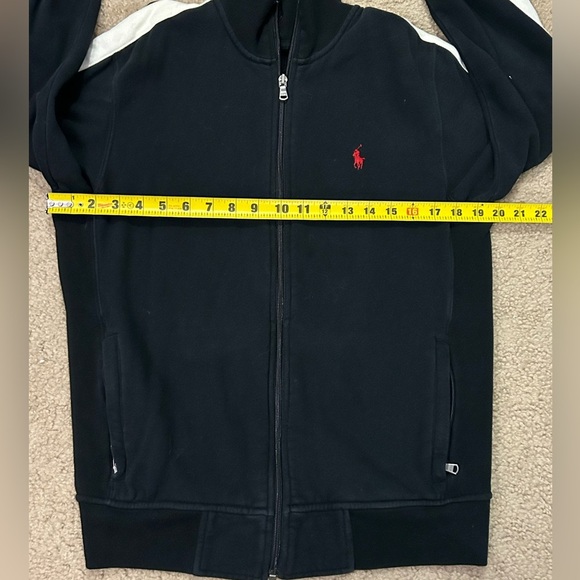 Vintage 80’s Polo Ralph Lauren Men’s Small Full Zip Cotton Blend Track Jacket - Picture 9 of 10